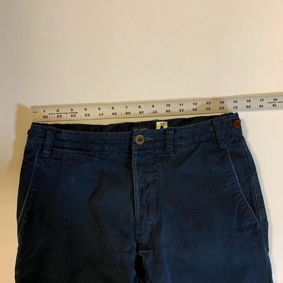 Paul Smith Men's Flat Front Cotton Slash Pocket Chino Slacks Size 28 - Picture 12 of 15